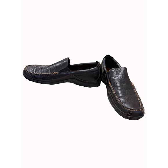 Cole Haan men’s dark brown leather slip on loafer shoes size 10m SKU 5306 main image 7